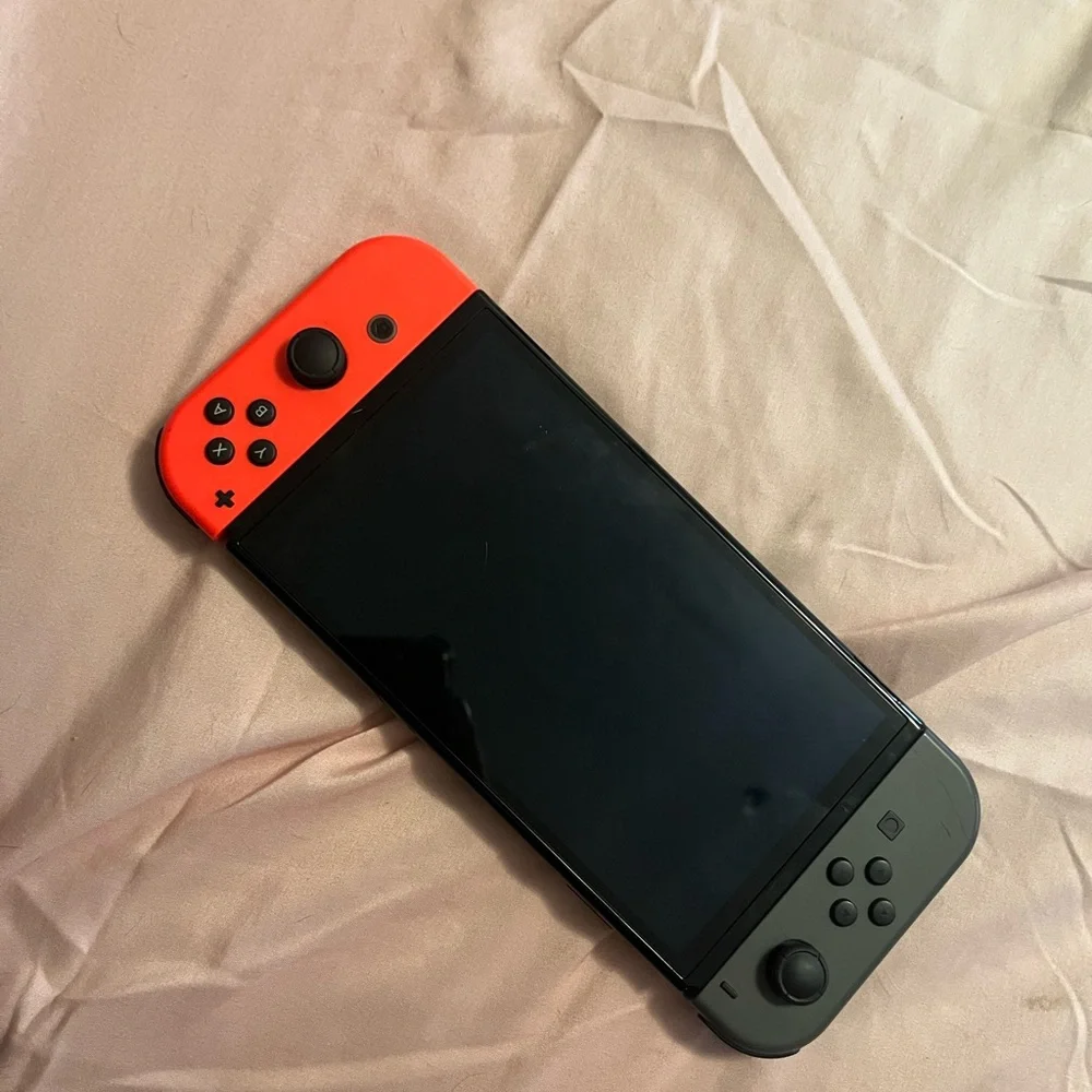 Nintendo Switch Handheld Console - Red and Black